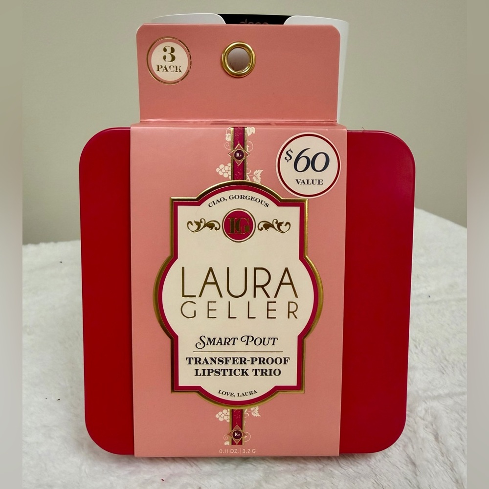 Laura Geller Transfer Proof Lipstick Trio